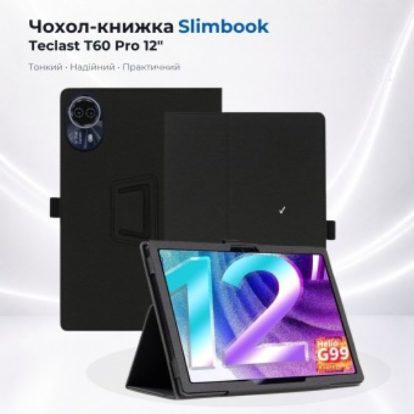 Фото - Чохол для планшета BeCover Slimbook for Teclast T60 Pro 12" Black (715842)